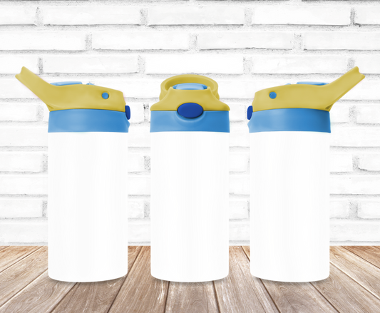 12 oz kid water bottle with your custom image