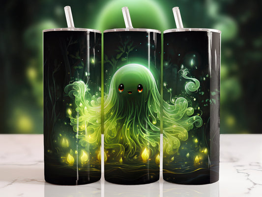 20 oz tumbler with Halloween image