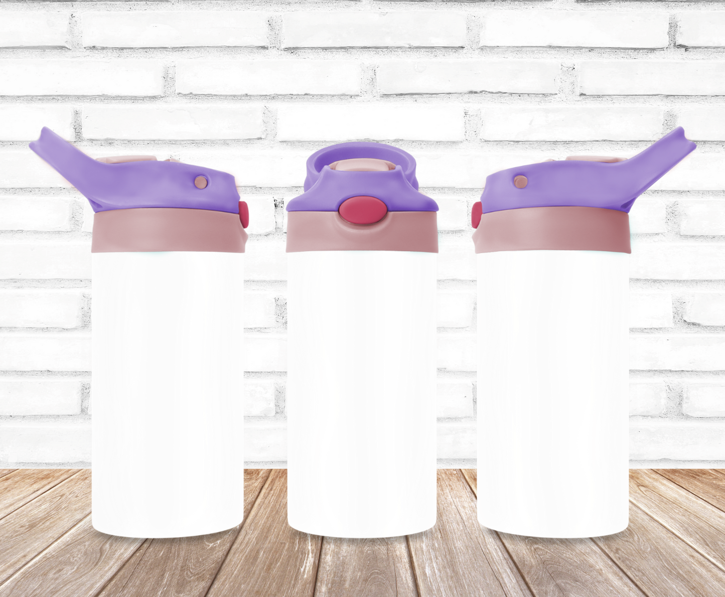 12 oz kid water bottle with your custom image