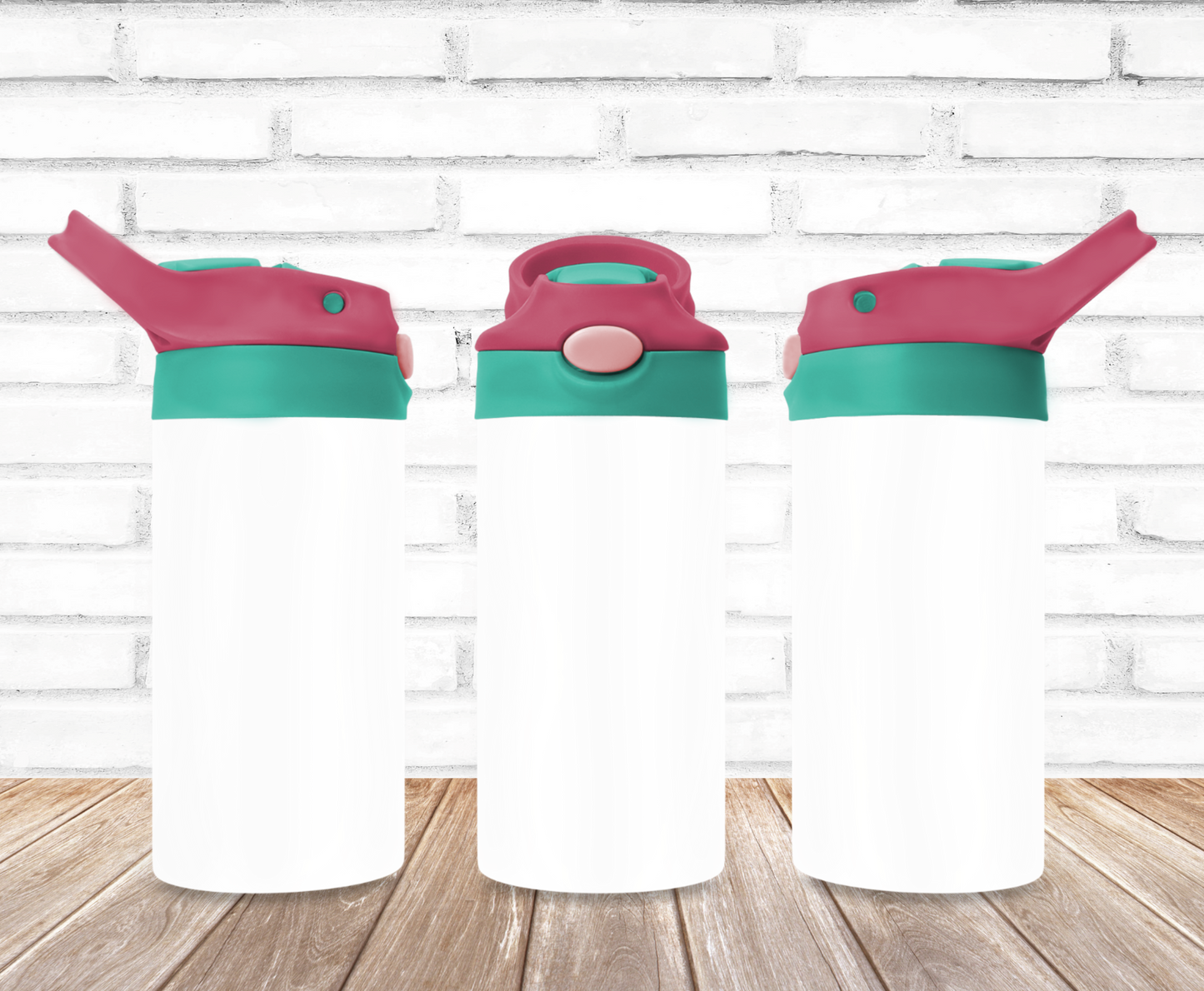 12 oz kid water bottle with your custom image